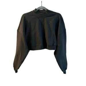 Gymshark Rest Day Hoodie Black Marl (M)